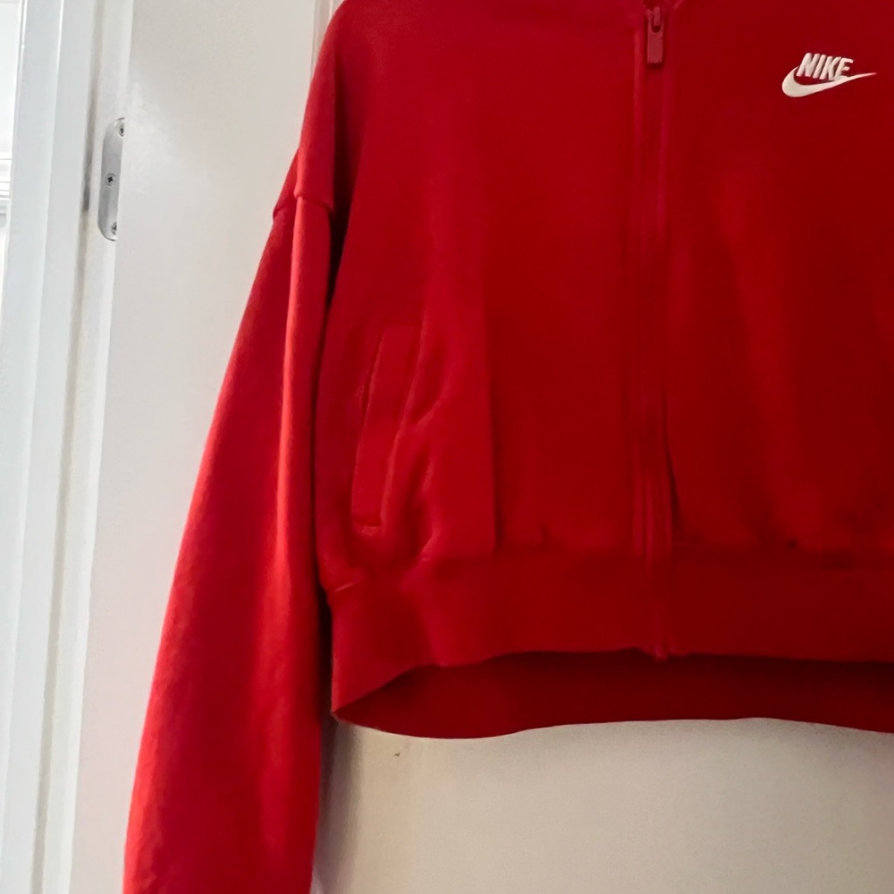 Nike Red Women's Sweatshirt - Picture 9 of 15
